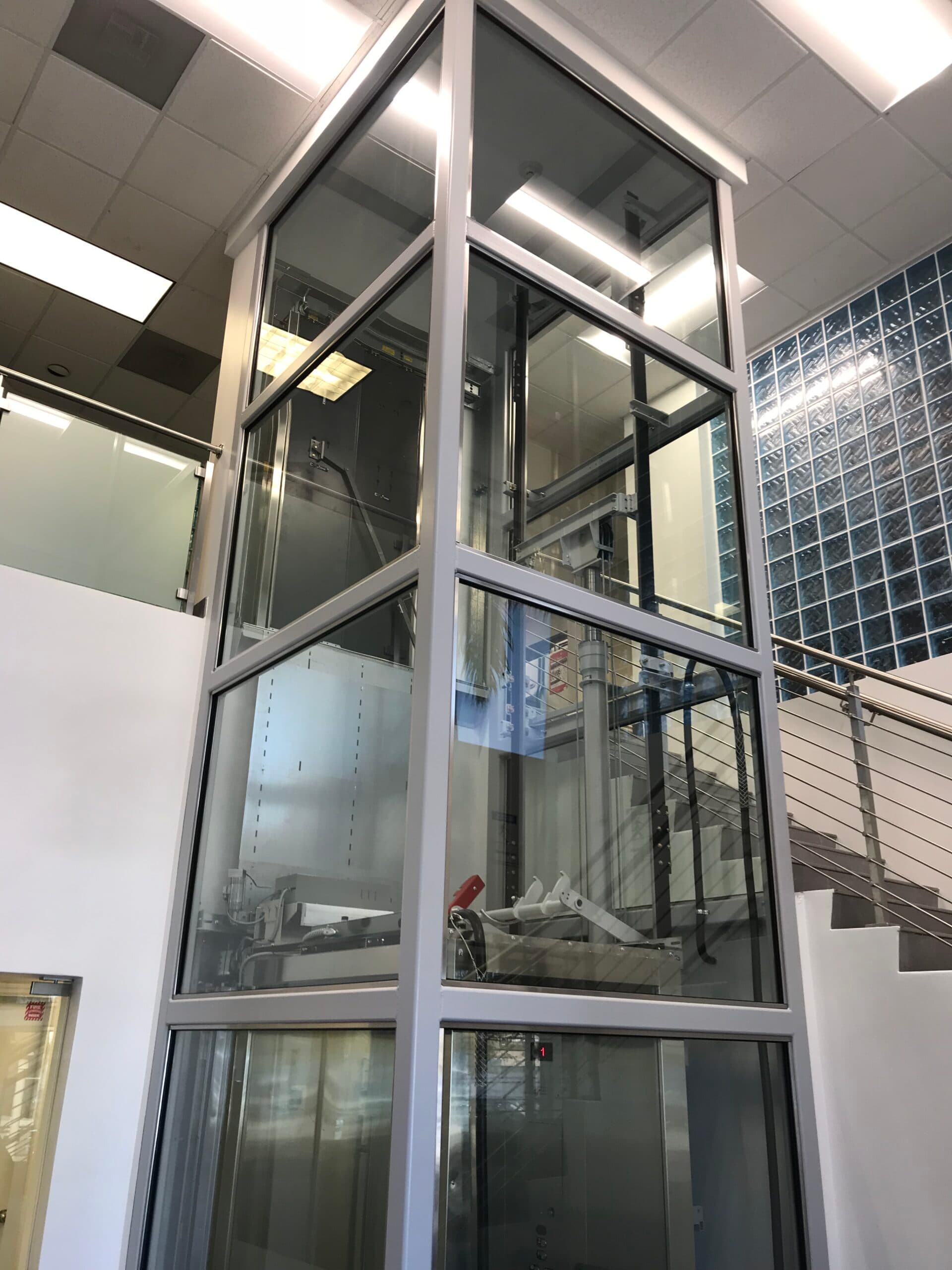 LULA lift in a public building