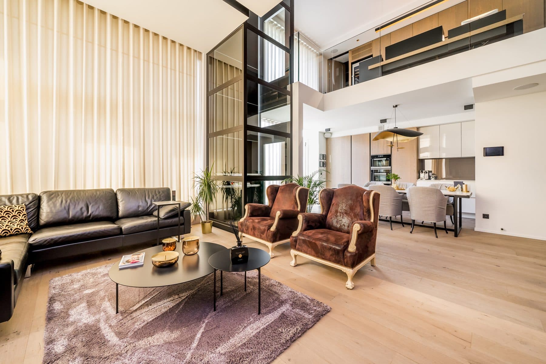 Cibes A5000 Home Lift in luxury apartment