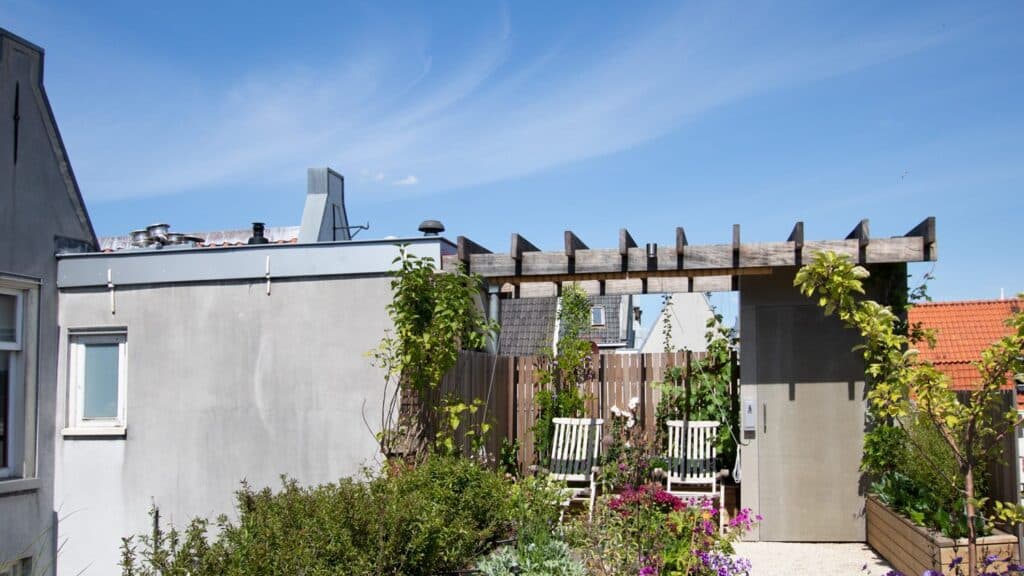 Cibes A4000 rooftop terrace Amsterdam
