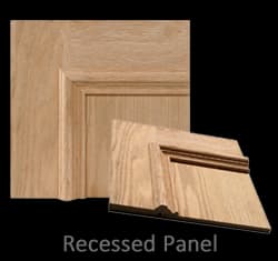 Symmetry Home Elevator cab panel - Recessed Panel
