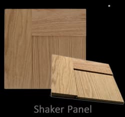 Elevator cab panel - Shaker Panel