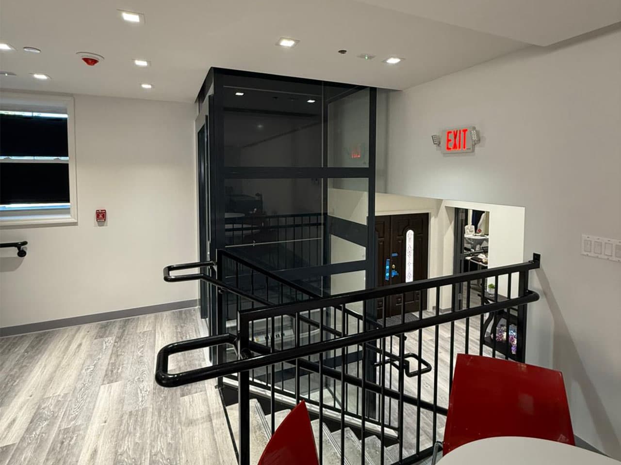 Cibes A5000 platform lift in long island, NY church