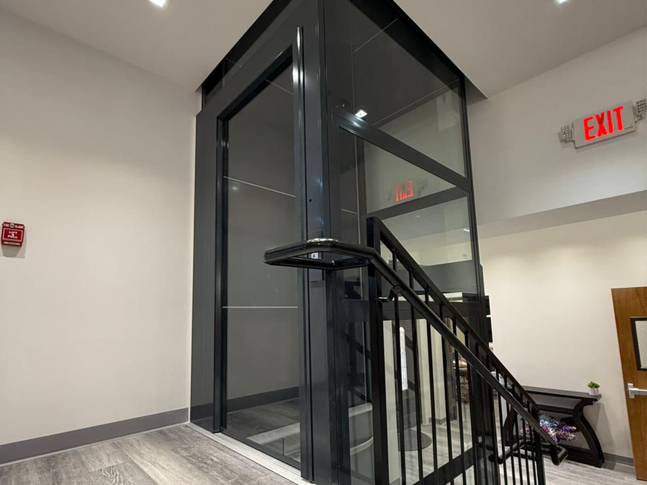Cibes A5000 platform lift in long island, NY church