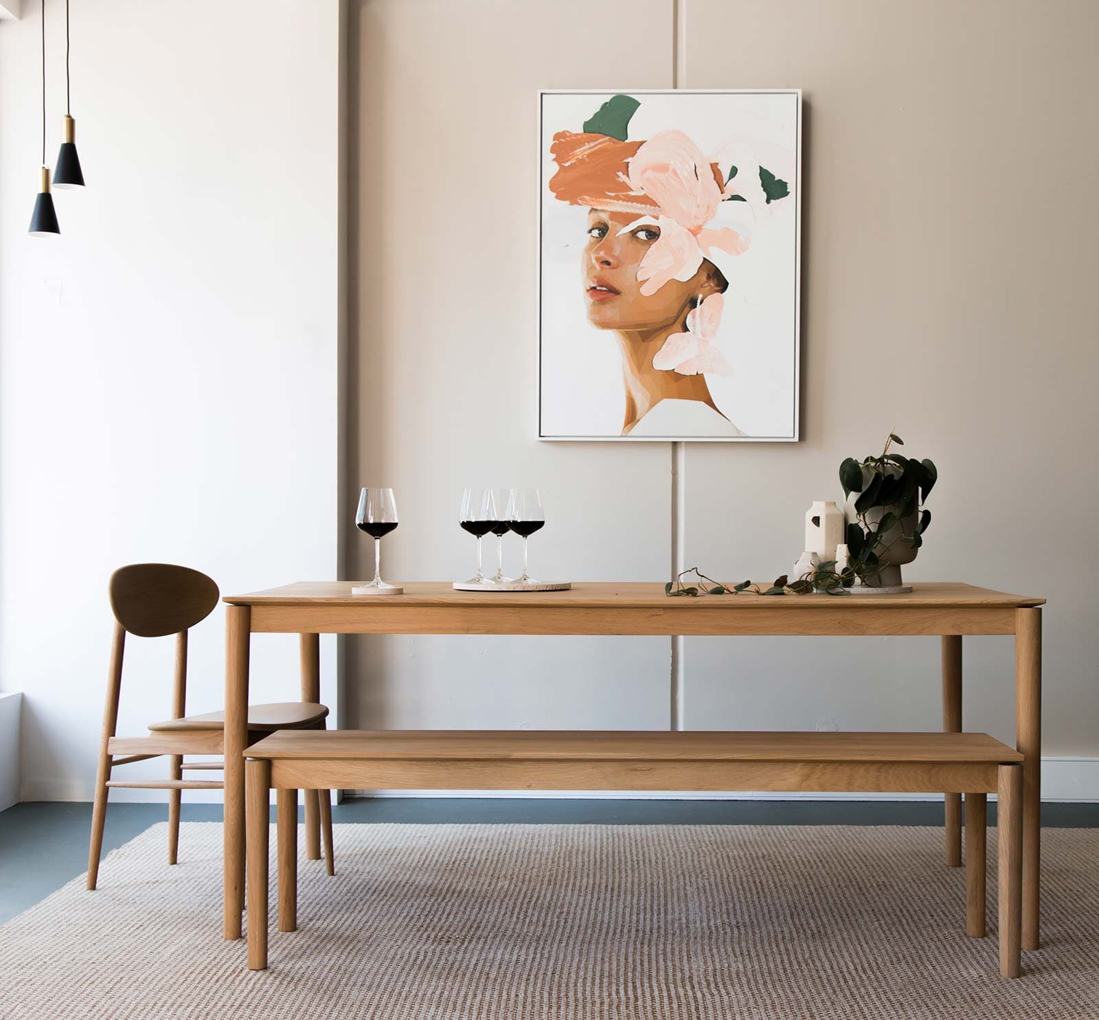 Nathan Oakley Unsplash Dining table