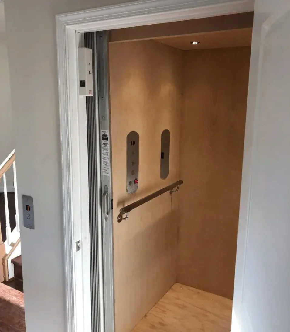 Symmetry Home Elevator Flat Interior Car Panel