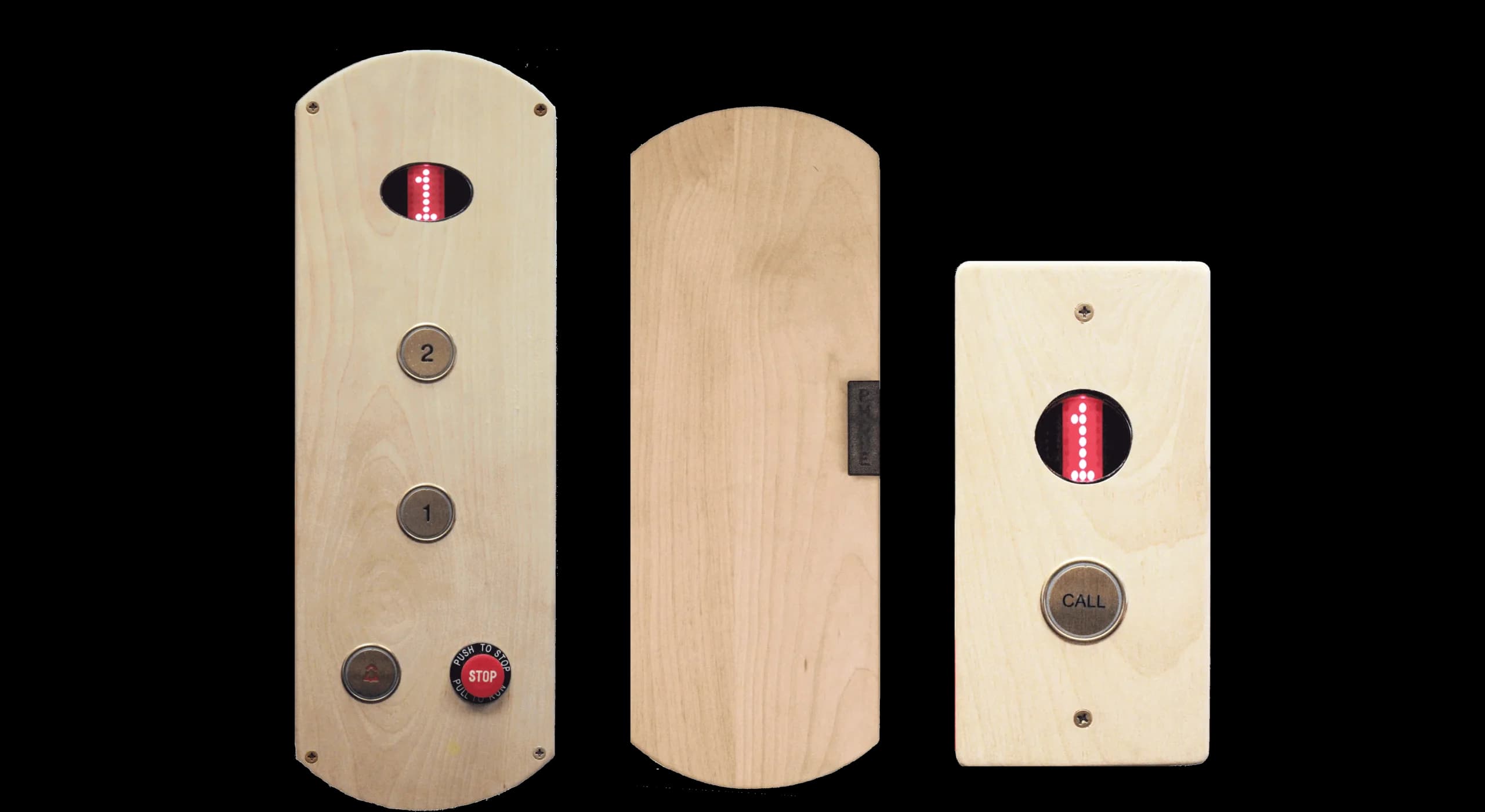 Wood Fixtures for Home Elevators