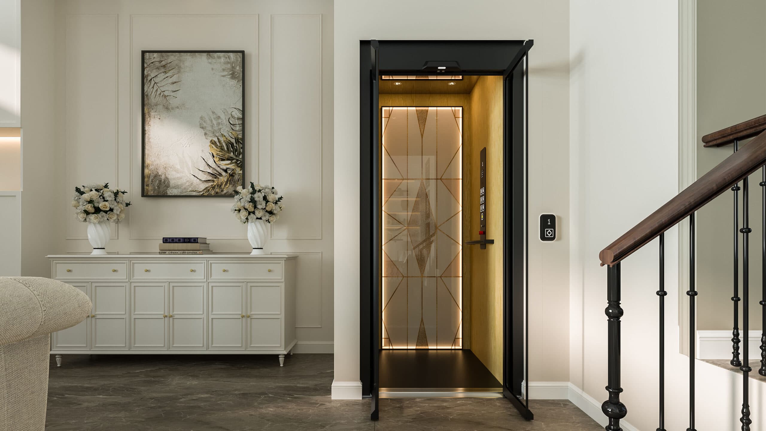 symmetry dream residential home elevator luxury