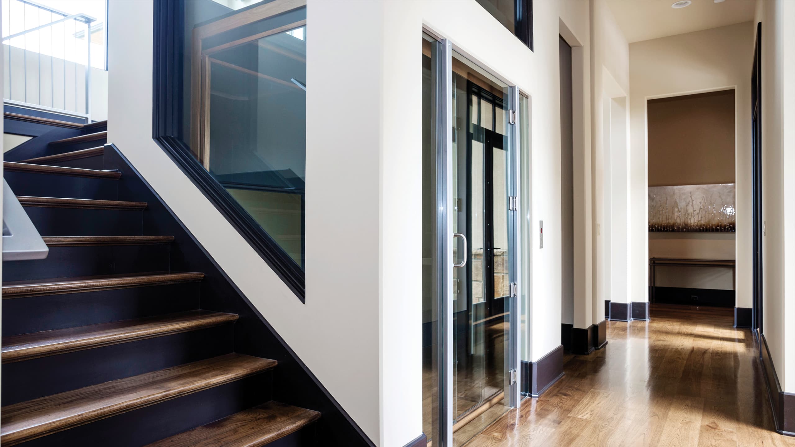 symmetry home elevator custom stainless steel