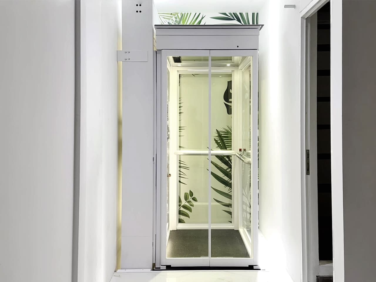 small in home elevator installations with minimal construction